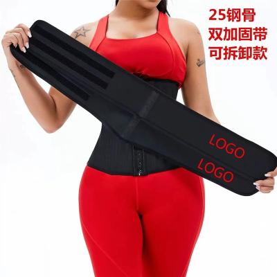 China Body Slimming Body Shaper Corset Custom LOGO Women Neoprene Waist Trimmer Belt Corset Body Shaper Blank Trainer Cincher for sale