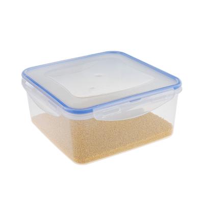 China Airtight Microwavable Safe Eco-Friendly Compartment Storage Box Microwave Food Grade Plastic Food Container With Lids for sale