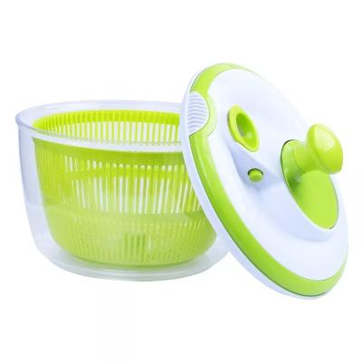 China Sustainable Large size Quick Vegetables Dryer, BPA Free Drain Lettuce and Vegetable Salad Spinner for Home Kitchen for sale