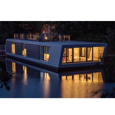 China Modern Water Floating Project Water Floating Restaurant Floating Home On Water for sale