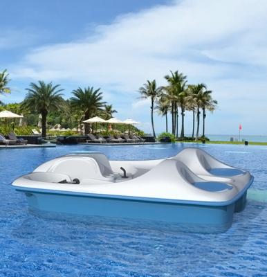 China Warter Sports Pool Dolphin Electric Pedal Boat Used Blue Dolphin Pedal Boat For 5 Person for sale