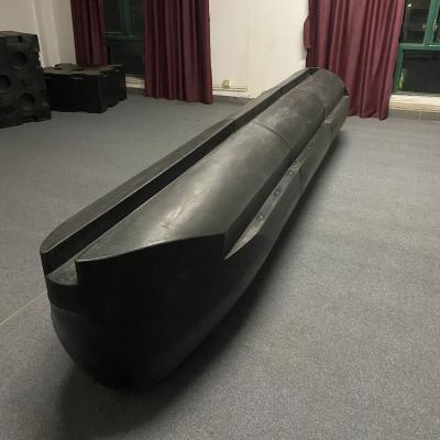 China Platform Easy Install To Float Plastic Pontoons For Mobile Houseboat Boathouse Pontoon Tubes for sale