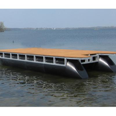 China Platform/Water House Marine Hardware Fittings Shipping Container Pontoon Floats for Water Tower/Houseboat/Water Platform for sale