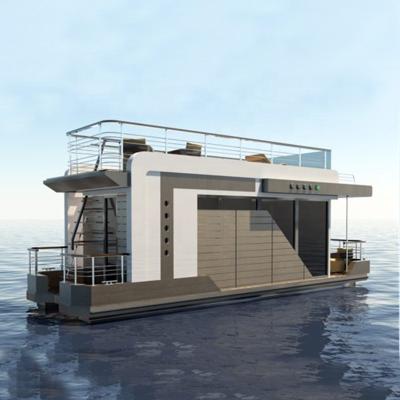 China Antique xury container homes prefab hotel floating homes on water for sale