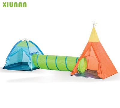 China Easy Foldable Kids Play Tent Kids Outdoor and Indoor Adventure Kids Teepee Tent for sale