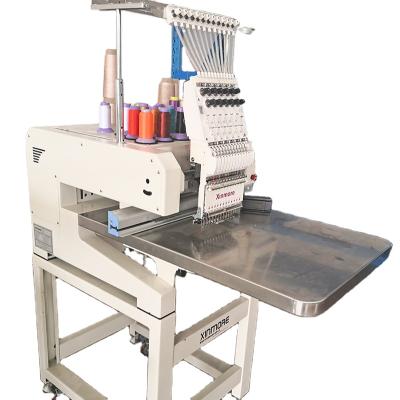 China Single Head Embroidery Machine Embroidery Machine Single Head Type Cap/T-shirt/Flat Embroidery Machine for sale