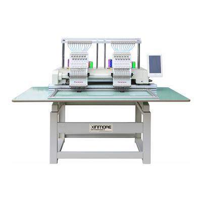 中国 2 Heads 9 Needles Computerized Embroidery Machine With Pressure Vesse Core 販売のため