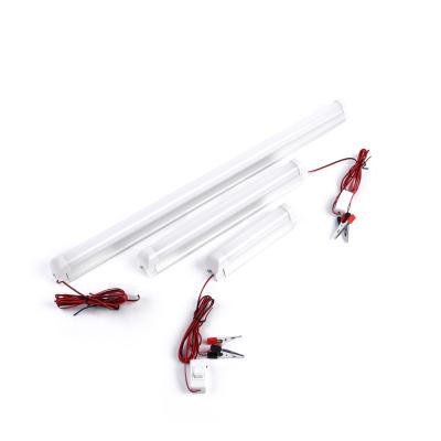 China Morden dc 12v LED 60cm t8 tube with 2m wire and switch button led tube complete for sale