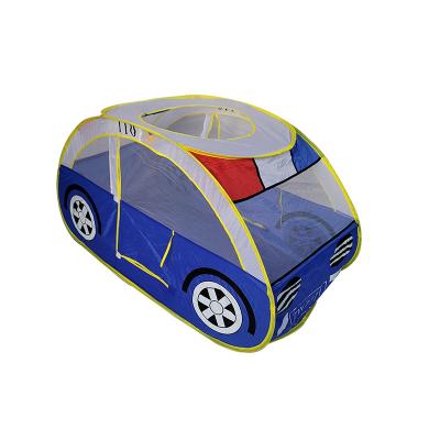 China Excellent Lightweight Material Foldable Indoor Outdoor Kids Play House Small Police Car Camping Tent for sale