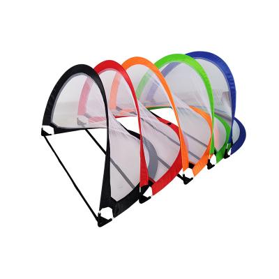 China Lightweight High Quality Practice Goal Soccer Training Net For Football Goal Pop Up Door Foldable for sale