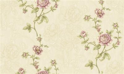 China Vinyl Wall Covering Home Depot , Elegant Textured Removable Wallpaper for sale