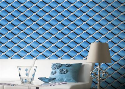 China Waterproof 3D Effect Modern Textured Wallpaper With Pvc Vinyl Materials for sale