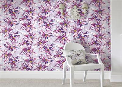 China Washable Modern Removable Wallpaper , Modern Bedroom Wallpaper Soundproof for sale