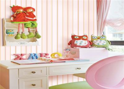 China Pvc Vinyl Kids Bedroom Wallpaper Washable Soundproof With Foaming Tech for sale