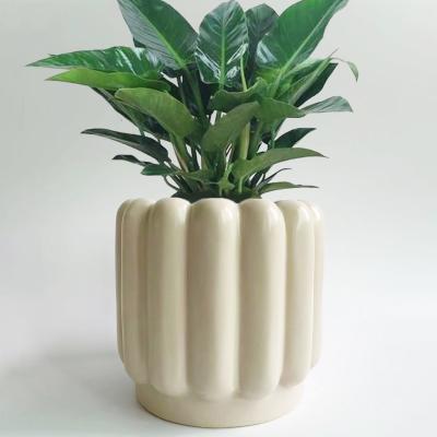 China Best Selling Modern Creative Home Office Planter Flower Pots Garden Design Ceramic Flower Pots Mold For Gardening for sale