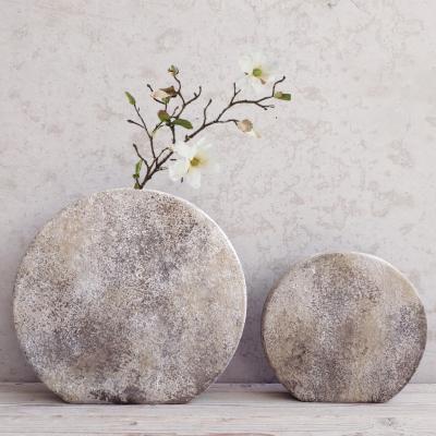 China Wholesale Modern Creative Craft Gift Set Round Vases Home Decoration Handmade Ceramic Flower Vases For Wedding for sale