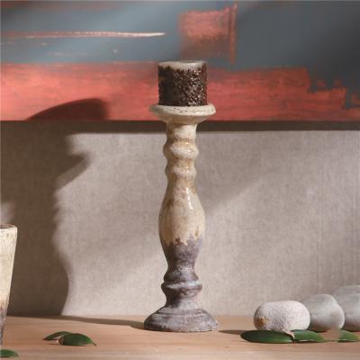 China Hot Selling Handmade Wedding Decor Wedding Decor Logo Terracotta Candle Holder for sale