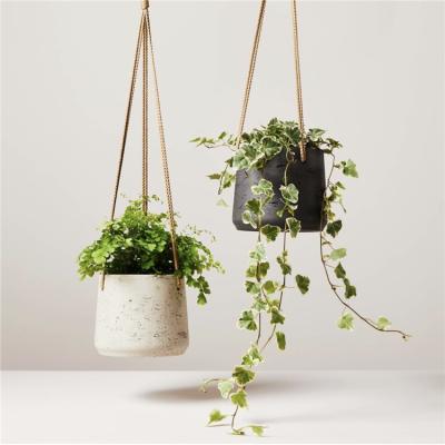 China Simply Nordic Elegant Style Floating Plant Yard Design Hanging Flower Pots for sale