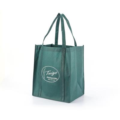 China 100% Wholesale Reusable Supermarket Tote Shopping Bag Non Woven Directly From Eco-Friendly Manufacture for sale