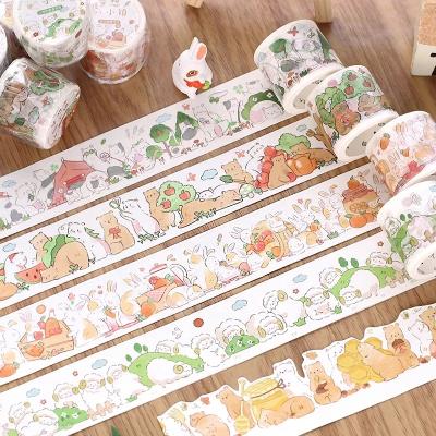 China Custom Cute Washi Paper VastGifts Japan Statistical Style Design Custom Glitter Printed Decoration Washi Paper Tape for sale