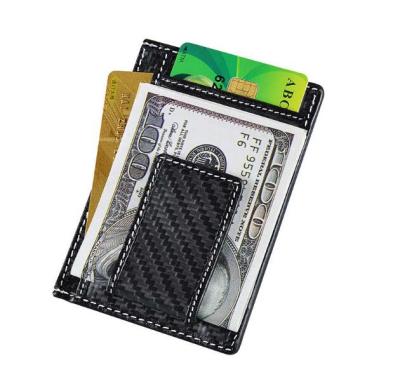 China Boshiho Smart Mens Rfid Wallet RFID Wallet Magnet Money Clip Carbon for sale