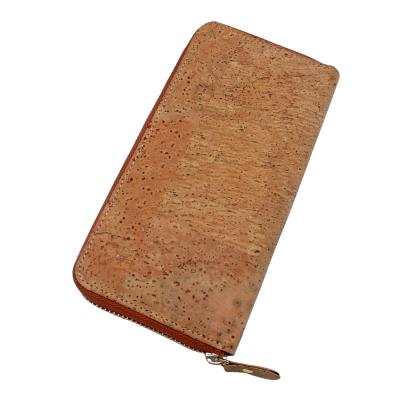 China BOSHIHO Wholesale Anti-theft RFID Grade Quality Portugal Cork Wallet Cork Wallet Women for sale