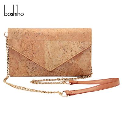 China Eco-friendly Cork Shoulder Women's Bag Eco-Friendly Women's Boshiho Single Handbag For Women Lady Bag for sale