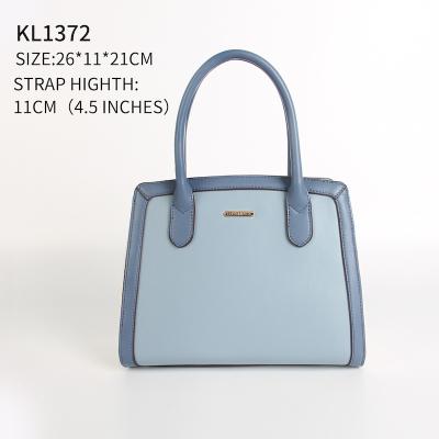 China Fashion Beautiful Custom Bags Women Handbags Ladies In Blue Color for sale