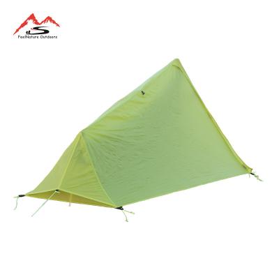 China 780g Nur 15D Nylon Ultralight 1 Person Zelt 1 Mann Zelt zum Campen zu verkaufen