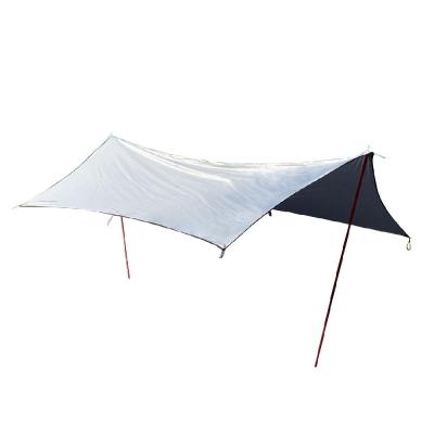 China Ultralight Portable Backpacking Ground Tarp 2.95*3.6 M  210T Polyester Taffeta for sale