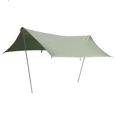 China 320*250cm Area Outdoor Camping Tarp Waterproof Sun Shelter For Family Tent for sale