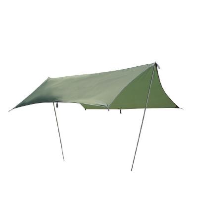 China Polyester UV 50 Camping Sun Shade Tarps Waterproof With Customized Logo for sale