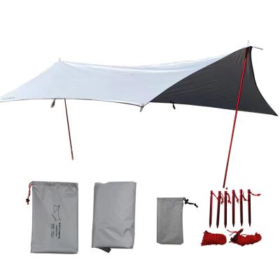 China Polyester Outdoor Camping Tarp Ultraleichtes Rucksackzelt für 3-4 Personen zu verkaufen