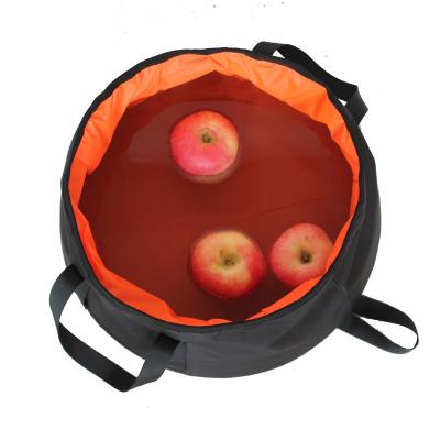 China Custom Oxford Camping Hiking Basin Durable Outdoor Water Bucket for Outdoor Activities for sale