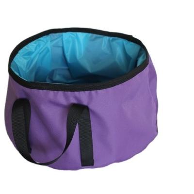 China Portable Foldable Water Bucket with 34.5cm Bottom Diameter and Lightweight Material for sale