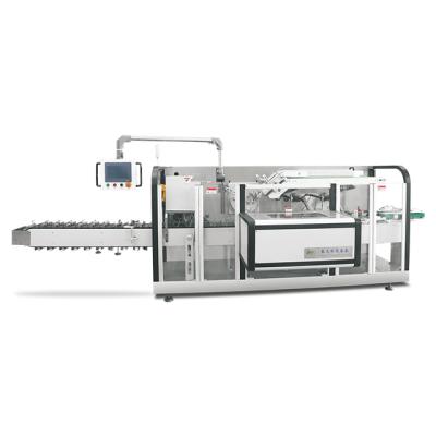 China Food Chunguang Horizontal Continuous Bottle Cartoning Machine for sale