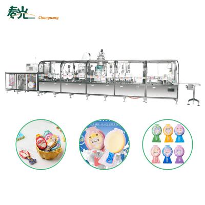 China High Efficiency Low Cost Chunguang Packaging New Full Vending Machine Automatic Packaging Package Machine CNC System For Cheese With Stick for sale