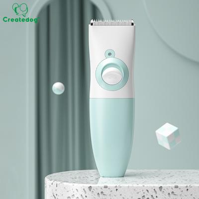 China Baby Ceramic Mute Intelligent Electric Hair Car Blade Clippers Silent Kids Trimmer for sale