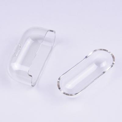 China Transparent Cover Device PC Case For Apple Airpods Pro Cover 3 2019 Hard Waterproof For Air Pods Pro Earphone for sale