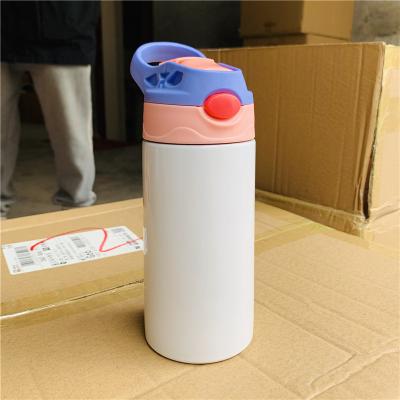 China Good Quality 350ml 12oz Warehouse RTS USA Viable Kids White Mugs For Sublimation Transfers Faster Delivery for sale