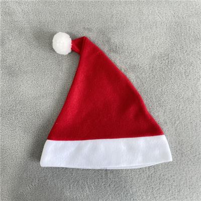 China DIY Polyester Heat Press Masks Sublimation Velvet Santa Hats Unisex For Sublimation Printing Heat Transfer Printing for sale