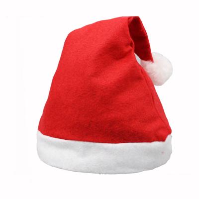 China Red and White Party Supplies Christmas America Wholesale Stocked Christmas Holiday Hat for Blank Sublimation Transfer for sale