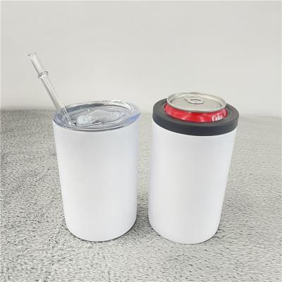 China Viable Unbreakable Travel Mug Drinking Water Tumbler 12oz DIY White Empty Box Cooler For Hot Printing for sale