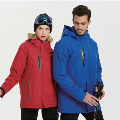 China Outdoor sports jacket men and women two-piece mountaineering suit viable various styles windproof jacket for sale