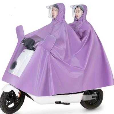 China QUICK DRY Outdoor Unisex Waterproof Poncho Waterproof Fabric Raincoat Men And Women For Motorcycle Electric Car Set for sale