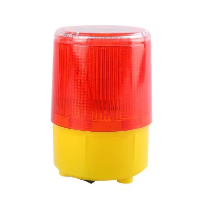 China Durable Solar Construction Safety Warning Double Side Traffic Lights Dual Side Traffic Flash Lamp Four Barrier Light Red Blue Night Led Flash Lamp for sale