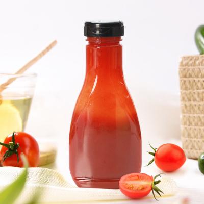 China Maysure 260ml 360ml Plastic Sauce Squeeze Salad Bottle Ketchup Mustard Dispenser Bottle for sale