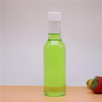 China 300ml Coffee Bottle Beverage Bottle 120MLPET Wine Bottle Long Neck Plastic for sale