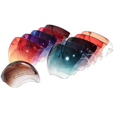 China Maysure Christmas Eye Shield Plastic Anti-fog Mask and Safety Face_shield Different Colors Protective Mask for sale