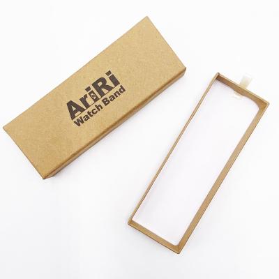 China Recycled Materials Kraft Drawer Boxes Custom Paper Boxes For Apple Watch Bands Packaging for sale